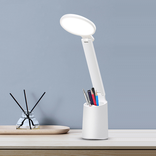 Table Lamp Rocket Modern Led Matte Pen Holder Lamps Bucket Usb Bedroom Desk Lamp With Adapter