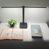 Large Light Luxury Computer Table Led Free Lighting Office Double Head Metal Desk Lamp With Adapter