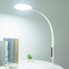 Touch Contol Usb Dimmable Multi Function Color Changing Bedroom Metal Clip Led Desk Lamp With Adapter