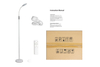 Modern Removable Adjust Floor Lamp Dimmable Remote Control Reading Learning Remote Control Lamps Work Lighting Led Floor Lamp