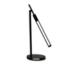 Modern Square Touch Dimmable 12w Black Rechargeable With Adapter Modern Simplicity Desk Light Table Lamp 