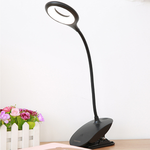 Small Circle Table Lamp With Magnets Usb Round Modern Recharchable Productivity Reading Desk Lamp