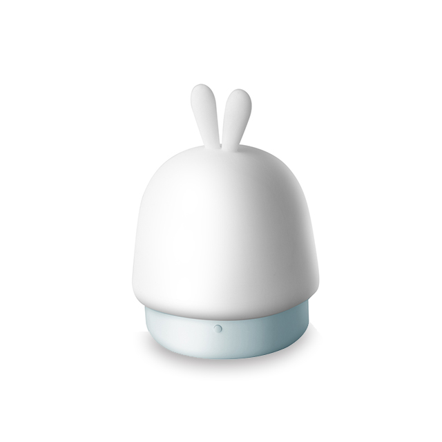 Rabbit Little Night Light Cute Bunny Kids Portable Squishy Battery Operated Nursery Animal Led Desk Lamp