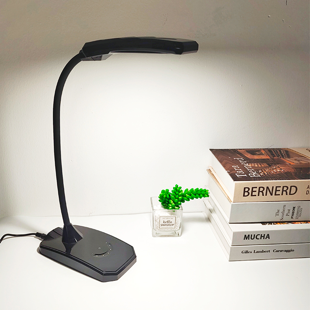 360 Degree Hose Design Lighting Table Lamp Desginer 5th Gear Sliding Dimming Touch Modern Bedroom Desk Lamp 