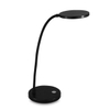 Eye Caring Gooseneck Portable Table Lamp Led Modern Creative Black Bedroom Rechargeable Reading Desk Lamp