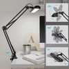 Led Desk Lamp Usb Foldable Clip Read Lamp Metal Stand Long Arm Swing Transversal Screen Eye Protection Light Flexible Classical Table Lamps Indoor Lighting Reading Room Study Book Lampe Work Office