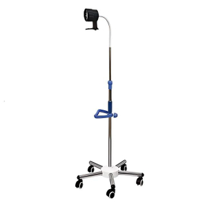 Adjustable Multifunctional Mobile LED Surgical Light with Foot Switch for Hospital Examination Rooms, Compact Examination Light