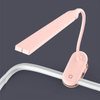 Standing Tow Head LED Touch Dimmable Foldable Reading Clip Double Head USB Working Desk Lamp with Battery