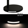 Modern Square Touch Dimmable 12w Black Rechargeable With Adapter Modern Simplicity Desk Light Table Lamp 