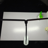 Modern Touch LED Twin Head Foldable Rechargeable Portable Bedroom USB Double Head Clip Stand Reading Table Desk Lamp 