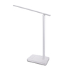 Modern Hotel Bedside Multifunction White Metal Plug in Nice Reading Study Desk Lamp with Outlets