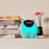 Nordic Usb Table Lamp Portable Mini Clock Display Bedroom Decorative Desk Lamp Night Light With Battery