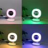 Foldable Led Lighting Modern Luxury Wireless Charging Electronic Display Screen Wake Up Night Light Table Desk Lamp