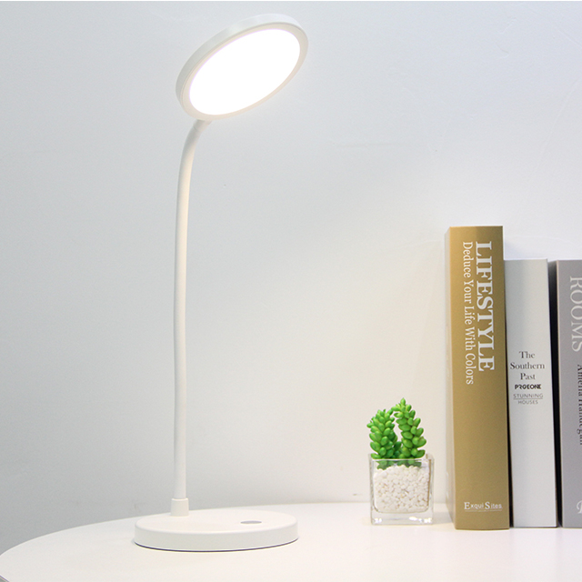 Bedside Table Lamp White Touch Night Light Led Baby Kids Sleeping Rechargeable Reading Desk Lamp