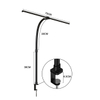 Metal Aluminium Double Head Led Desk Lamp Clip Eye Protection Two Heads Lighting Computer Screen Light Table Reading Lamp with Adapter for Office Working Business