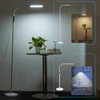 Led Lamp Intelligent Bedside Lamp Changing Touch Lamps With Handle Simple Modern Style Lighting White Led Floor Lamp