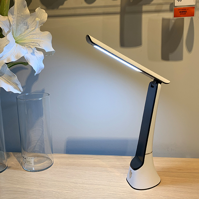 Generic Eyeprotection Reading Lamps Power Dormitory Table Rechargeable Reading Black And White Desk Lamp