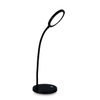Eye Caring Gooseneck Portable Table Lamp Led Modern Creative Black Bedroom Rechargeable Reading Desk Lamp