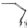 Amazon Best Seller Metal Led Clip Desk Lamp Study Reading Light with Architect Long Arm Clamp Eye Caring Computer Screen Working Lighting Table Lampe For Office Hotel