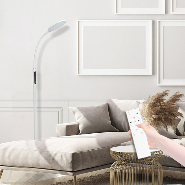 Modern Removable Adjust Floor Lamp Dimmable Remote Control Reading Learning Remote Control Lamps Work Lighting Led Floor Lamp