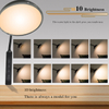 New Modern Metal Lamp Up Down Indoor Bedroom Outdoor Led Contemporary Standing Thin Light Black Led Floor Lamp