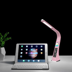 Usb Charging Port Led Battery Modern Style Recharge Electronic Display Screen Rechargeable Reading Desk Lamp