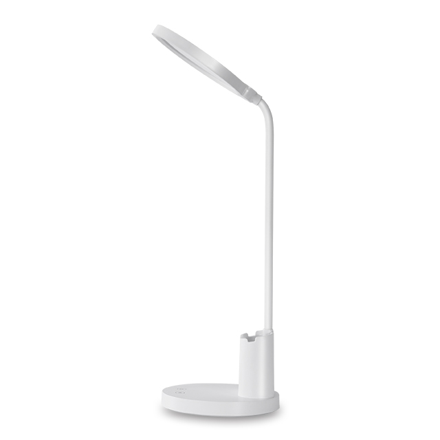 Bedside Table Lamp Portable Nordic Design Lighting Rechargeable Reading Desk Lamp With Pen Holder
