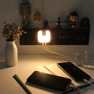New Kid Sleeping LED Night Lamp Rechargeble USB charging output port Decorative desk lamp Night Light