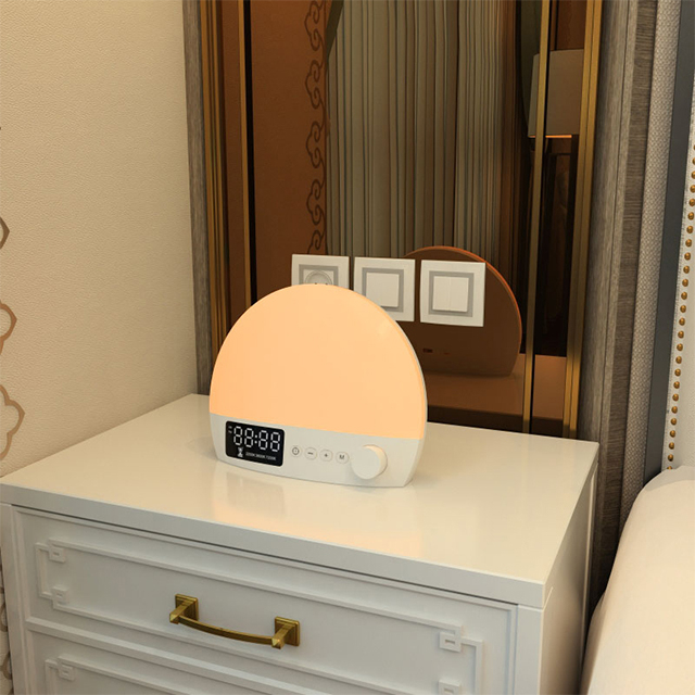 Modern Usb Novel Portable Multi-function Touch Multicolour Phototherapy Decorative Desk Lamp Night Light