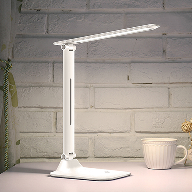 Led Battery Table Usb Charging Port Hotel Reading Bedside Light Metal Desk Lamp 