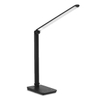 Desk Lamp High Intensity Led Phone Dock Small Cordless Round Dome Reading Light Black Acrylic Desk Light With Adapter