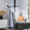 Hot Sale Modern Led Foldable Lamps Up And Down Corner Floor Lamp For Living Room Bedroom Black Led Floor Light