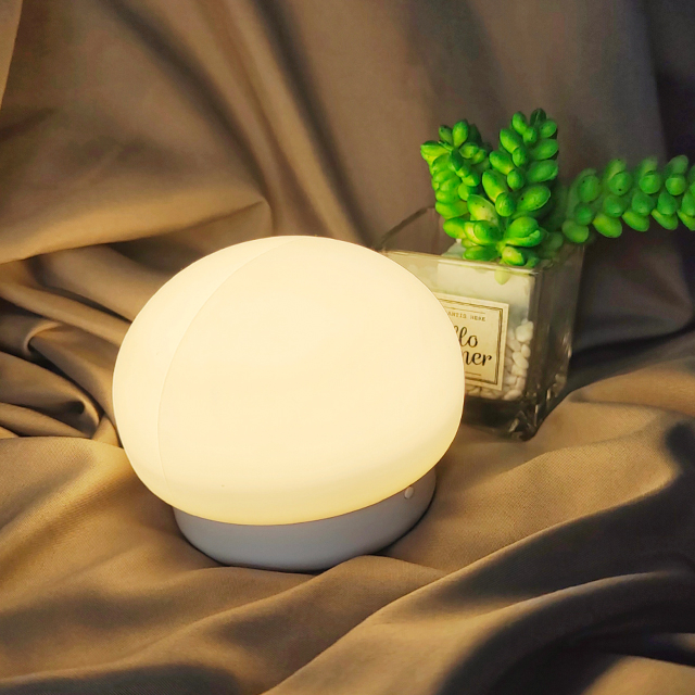 Rabbit Little Night Light Cute Bunny Kids Portable Squishy Battery Operated Nursery Animal Led Desk Lamp