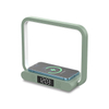 Multifunctional Modern Creative 10w Wireless Fast Charging Led Time Display Portable Usb Output Desk Lamp