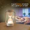 Sand Hourglass RGB Warm White Portable Gravity Sensing Battery LED Table Lamp for Children Bedside