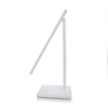 Modern Hotel Bedside Multifunction White Metal Plug in Nice Reading Study Desk Lamp with Outlets