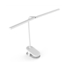Modern Touch LED Twin Head Foldable Rechargeable Portable Bedroom USB Double Head Clip Stand Reading Table Desk Lamp 