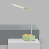 Modern Double Head Eye Care LED Pen Holder storage twin head Dimmable Rechargeable bedroom reading Desk Lamp