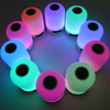 Rechargeable Portable Small Cute Modern Night Light Bluetooth Decorative Speaker Table Desk Lamp With Battery