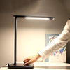 Adjustable Folding Led Home Reading Work Light Night Lamp Black Expandable Desk Lamp With Adapter