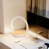 Reading Light Creative Wireless Charging annular Simplicity Novel modern bedroom working Table Desk Lamp