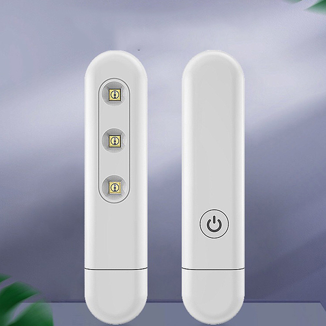 Cute Small Sleeping Acrylic Led Bedroom Office Portable Usb Disinfect Decorative Desk Lamp Night Light