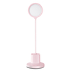 Phone Stand and Pen Holder Rechargebale Battery Study Desk Light Pink for Student Reading