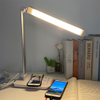 Night Light Bedroom Reading Table Lamp Led Desk With Wireless Charg White Wireless Charging Desk Lamp