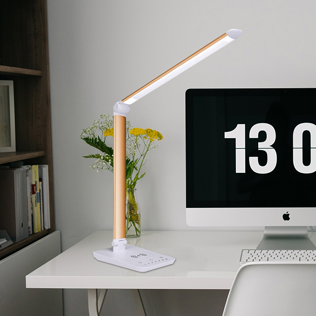 Bedside Table Lamp Silver Touch Bluxuryranded Romantic Holiday Night Light Led Baby Kid Sleeping Wireless Charging Table Lamp