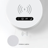 Bedside Bedroom Office Table Lamp Modern Led Dimmale Touch Led Wireless Charging Fast Charging White Desk Table Lamp