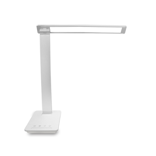 Metal Mini Table Lamp Control Operacion Led Light Bedroom Ultra Bright Student Usb 7w White Touch Desk Lamp With Adapter