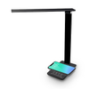 Lamp Table Gold Newest Little Kong For Square Stone Geode Beach House Wireless Charging Black Desk Lamp With Adapter