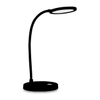 Eye Caring Gooseneck Portable Table Lamp Led Modern Creative Black Bedroom Rechargeable Reading Desk Lamp