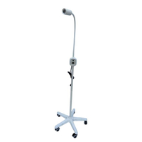 Surgical Medical Floor Stand 7 Hole LED Adjustable Dental Clinic Mobile Gyn Ent Operation Room Lamp Shadowless Examination Light